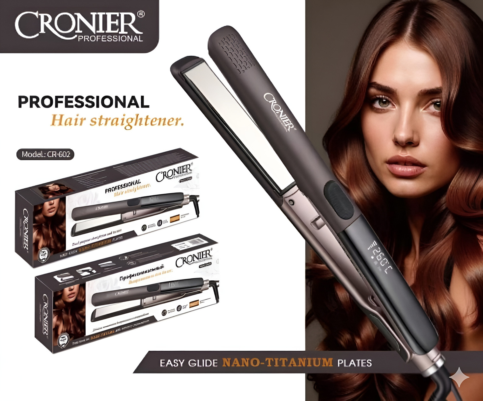 Saç ütüsü Cronier CR-602 13789352 — 1