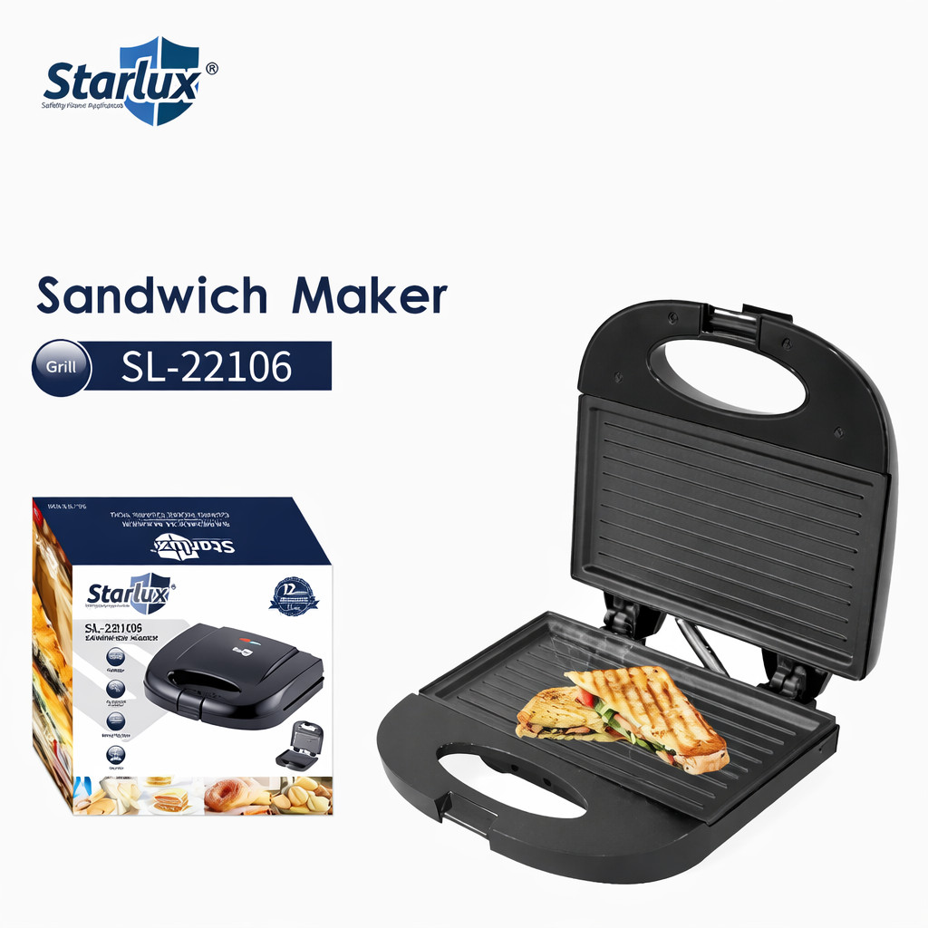 Sendviç cihazı Starlux SL-22106 750W — 1