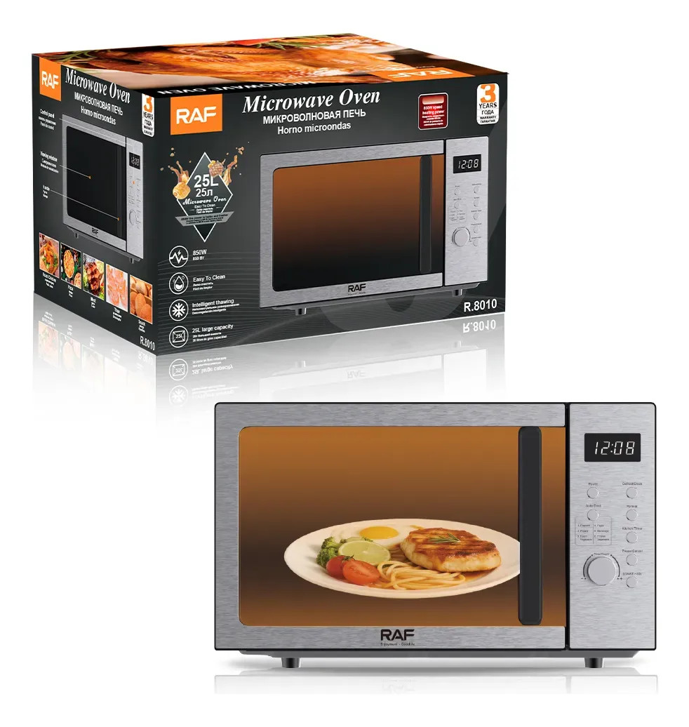 Mikrodalğalı soba RAF R.8010 Grey — 1