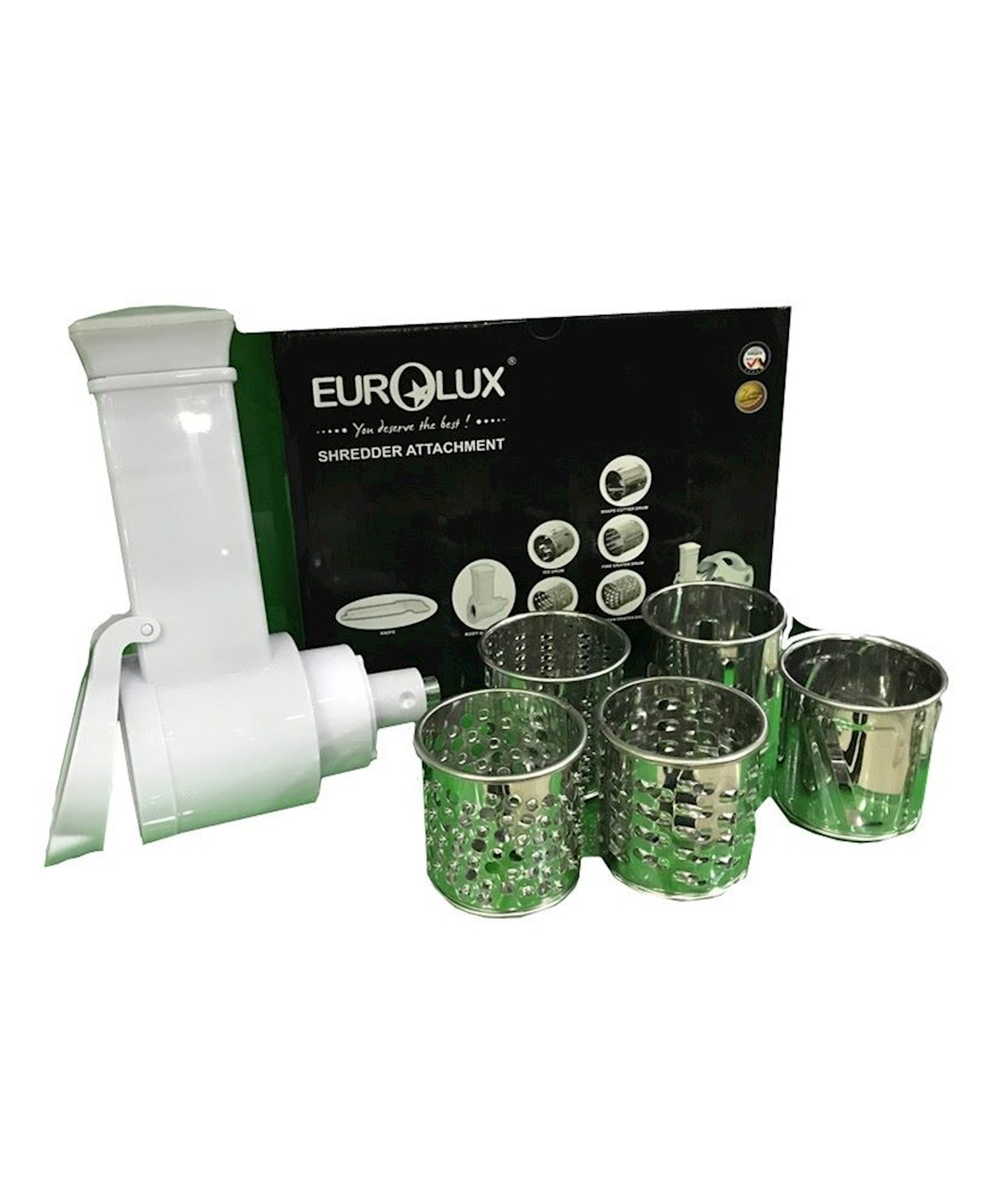 Sütgəc dəsti Eurolux ЕС-VS200YS-5, 7 əd, ağ — 1