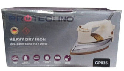 Ütü ProTechno SHRK_4884_00844 (GP035) 1200 Vt, bej - SHRK_4884_00844 — 1