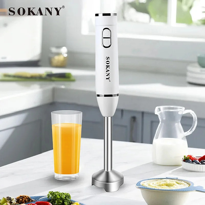 Blender Sokany SK-1805, Mexaniki, 1 L, Ağ — 1