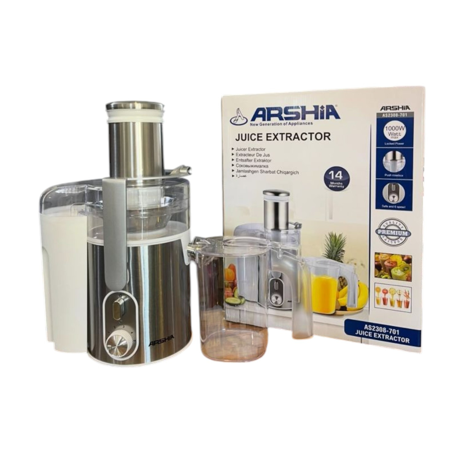 Şirəçəkən Arshia AS2308-701, 1000W — 1