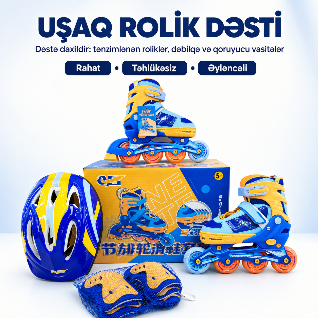 Roliklər, 10 yaşdan, Göy — 1