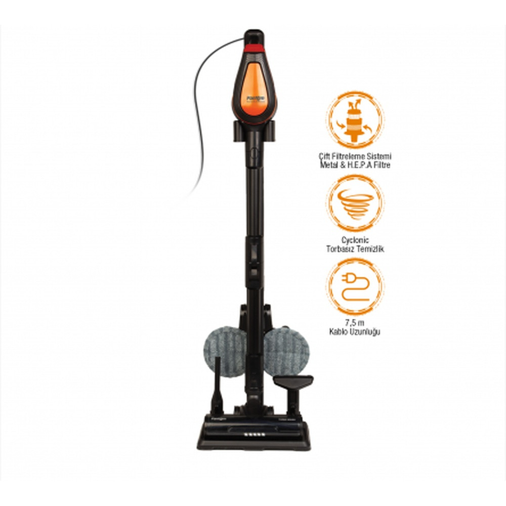 Vertikal tozsoran Fantom Pluto Plus P6100 Black — 1