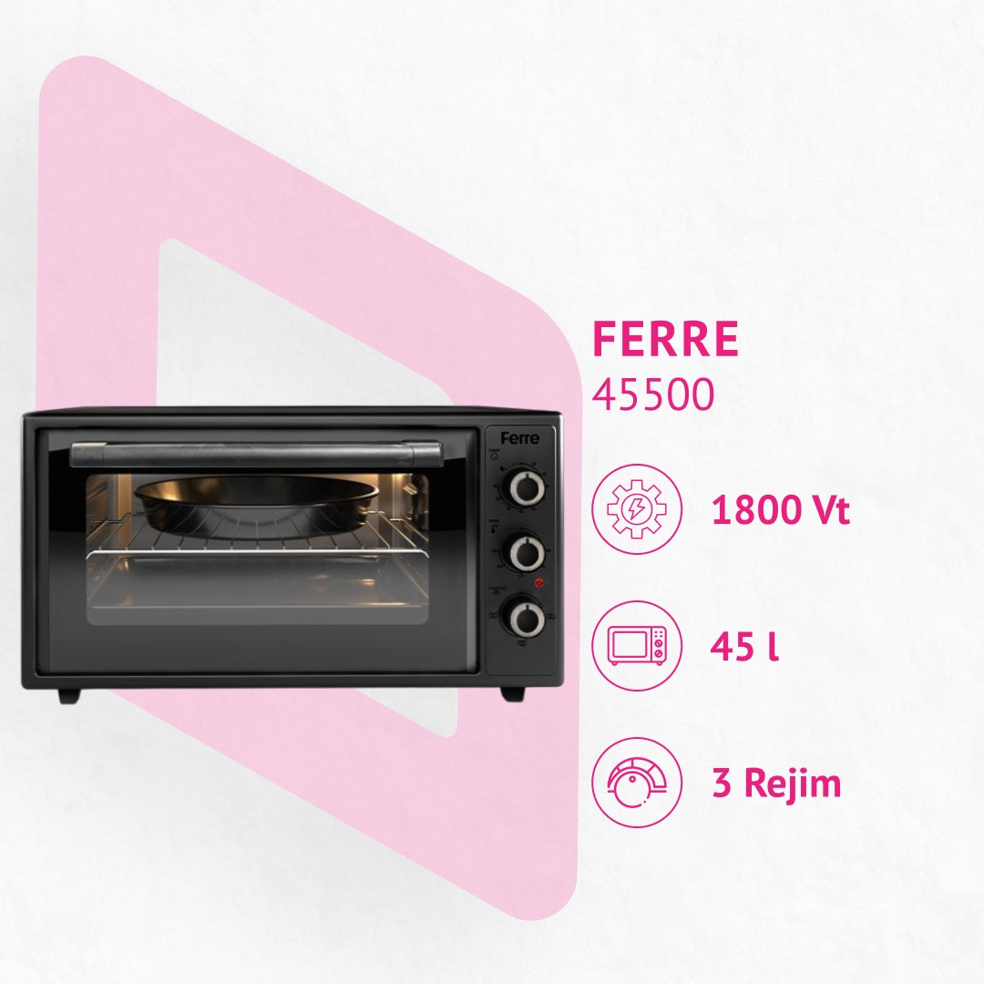 Elektrik soba Ferre 45500 Black — 1