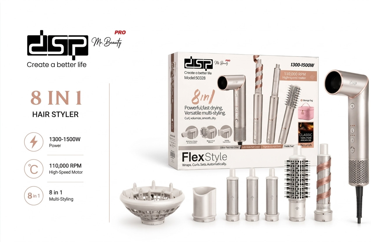 Multistayler DSP Flex Style 50328, 1500 Vt, boz — 1