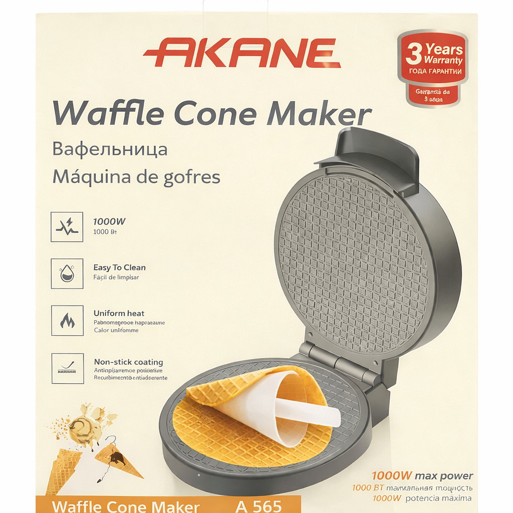 Vafli cihazı Akane A.565 1000W — 1