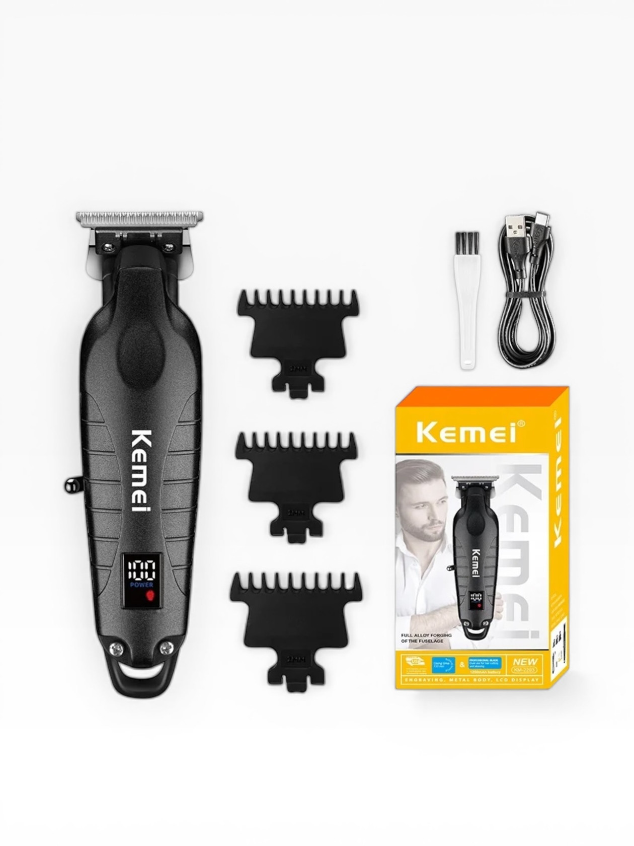 Saç kəsimi üçün universal cihaz Kemei KM-2293, 5 W — 1