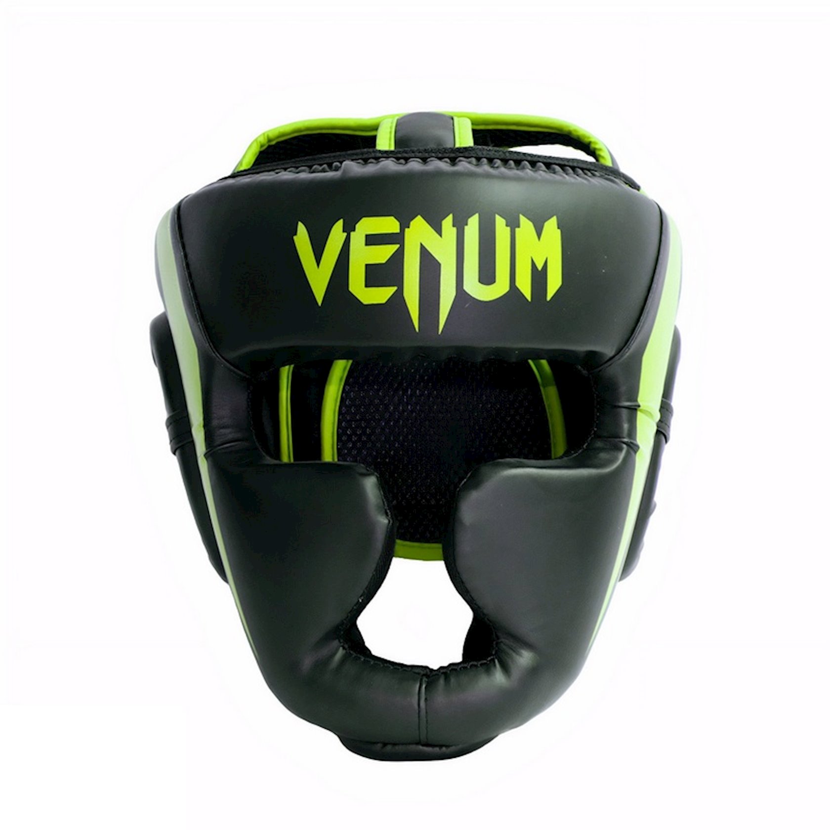 Boks dəbilqəsi Venum Elite Fosfor Professional, qara, ölçü S — 1