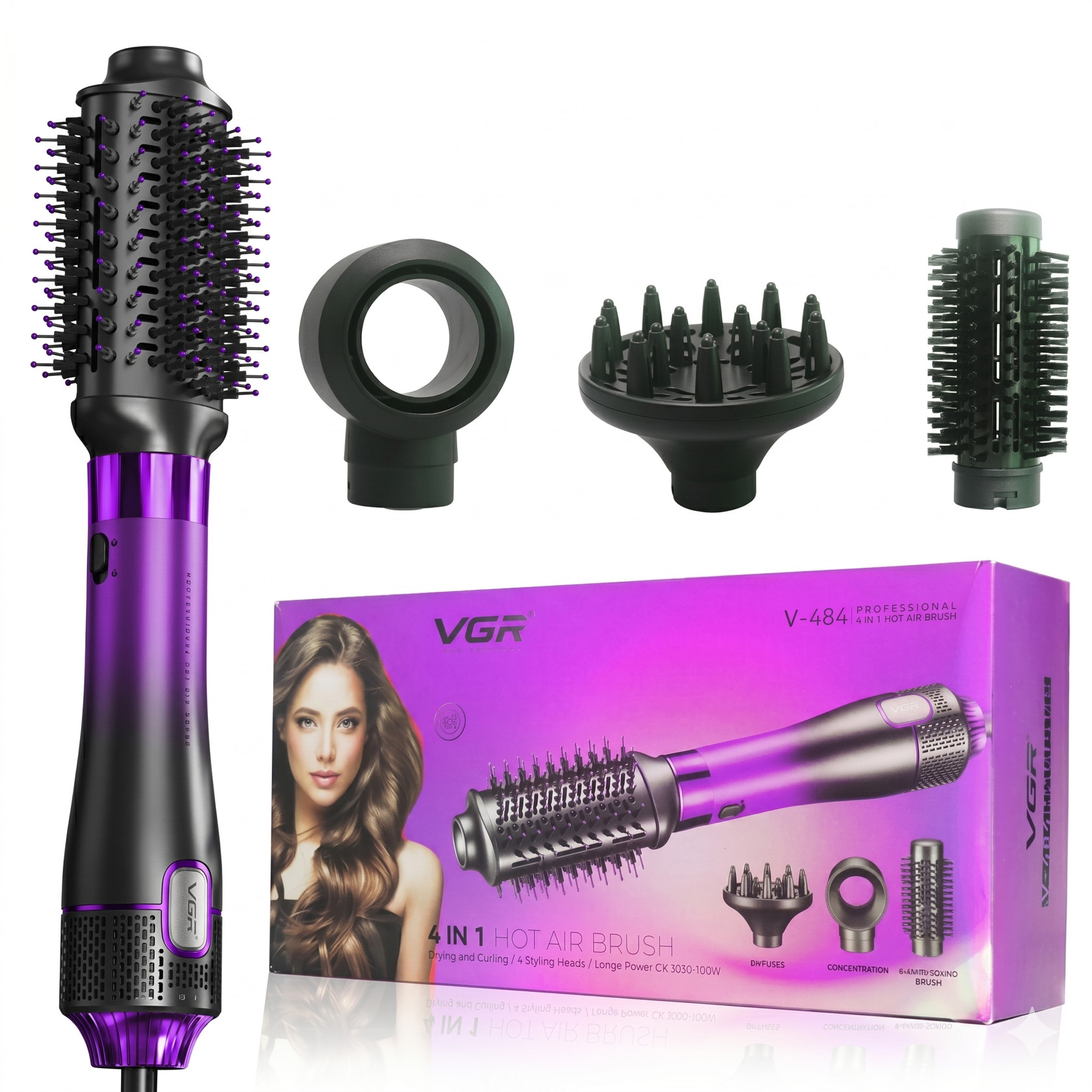 Fen-fırça VGR V-484 Purple — 1