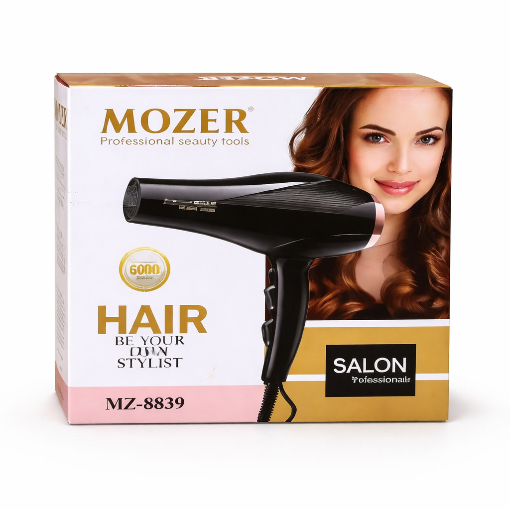 Fen MOZER MZ-8839 AC BLACK 6000W — 1
