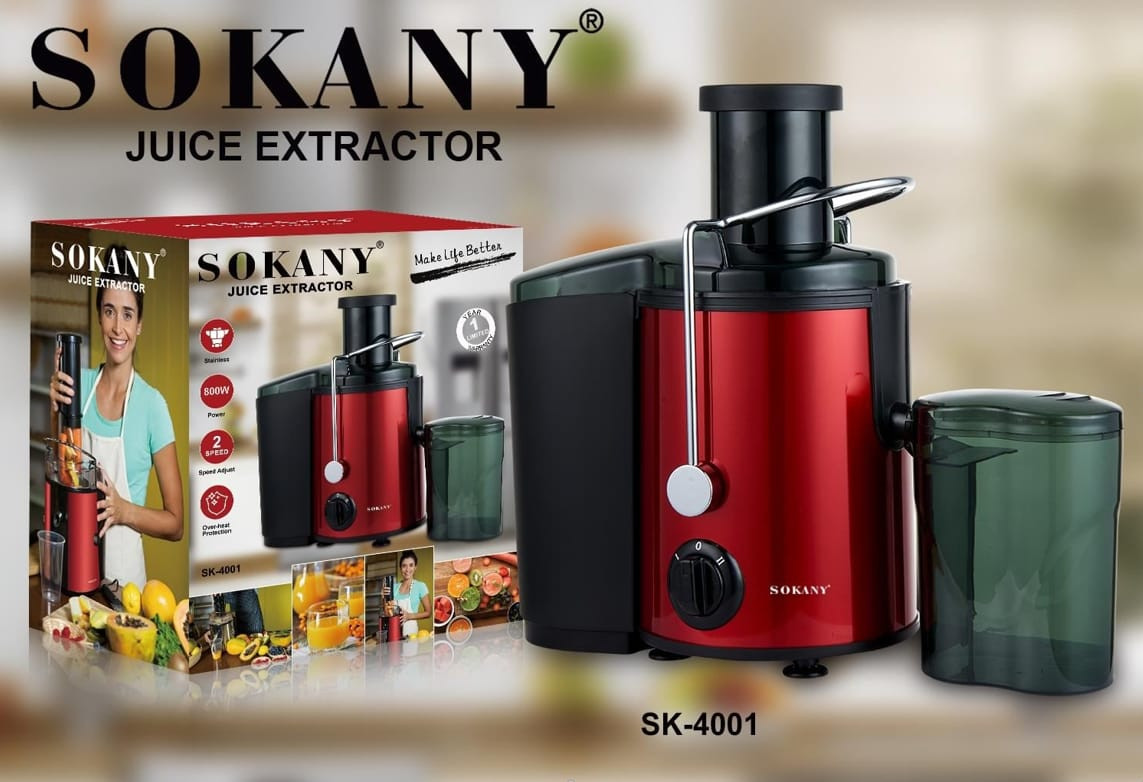 Şirəçəkən Sokany SK-4001, Mərkəzdənqaçan, 800 Vt, 1.5 L, Xarici — 1