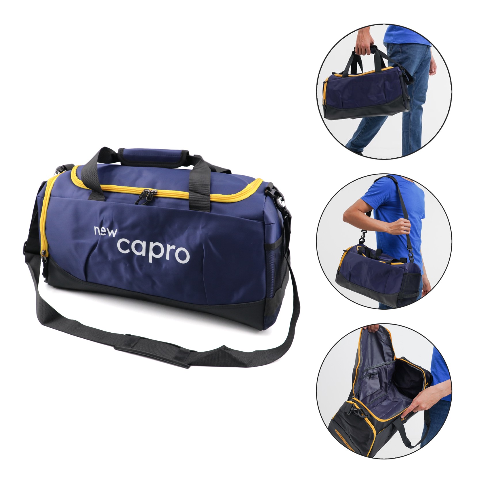 Səyahət çantası New Capro 03, göy — 1
