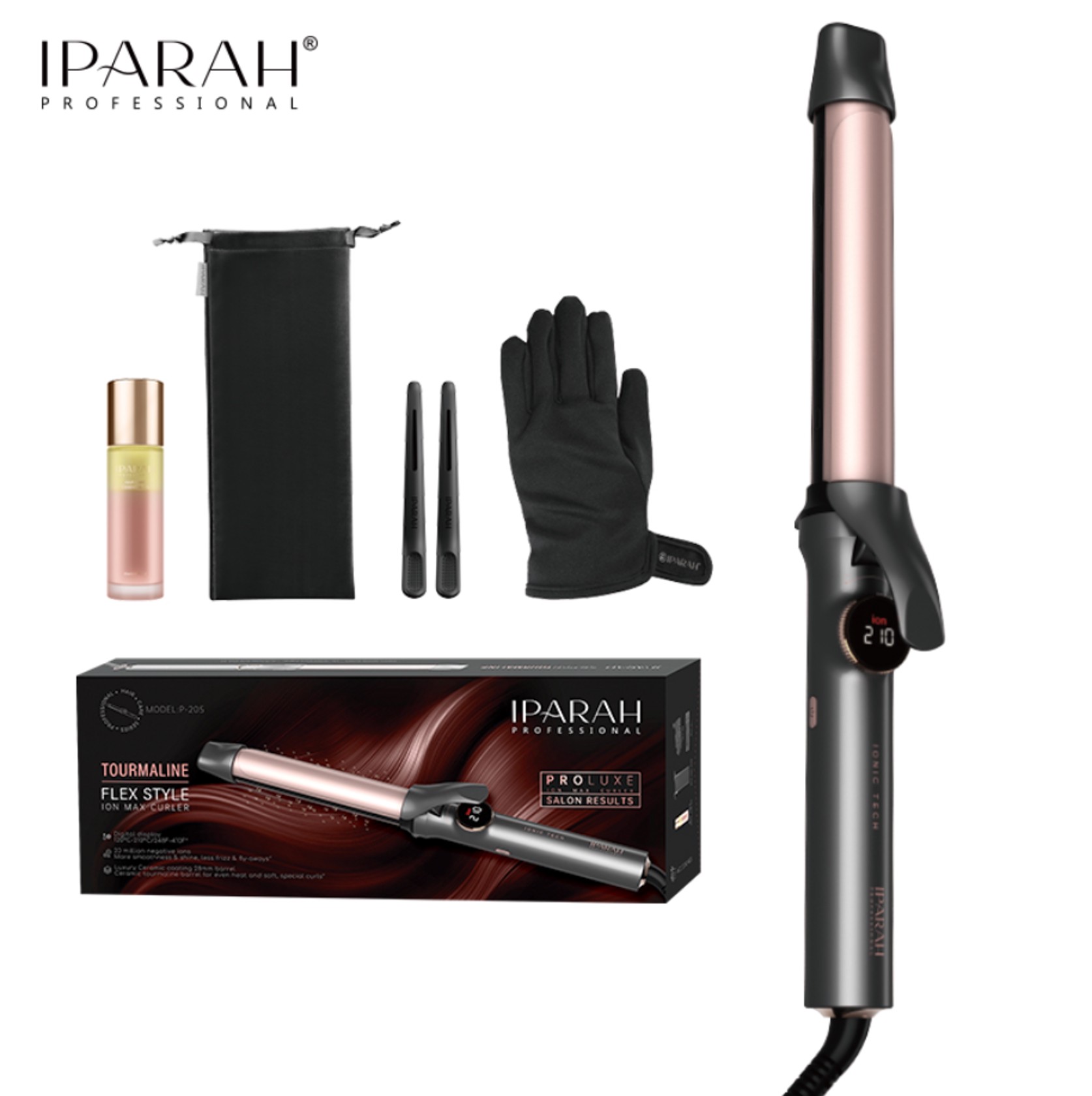 Saç üçün yumru maşa IPARAH P-205 — 1