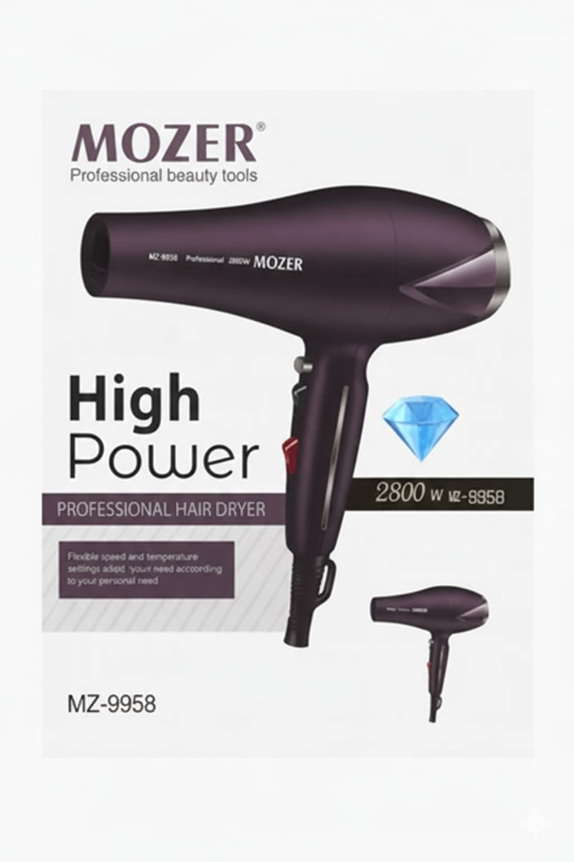 Fen Mozer MZ-9958 yüksək güclü 2800 Vt - Kahn shop030426 — 1