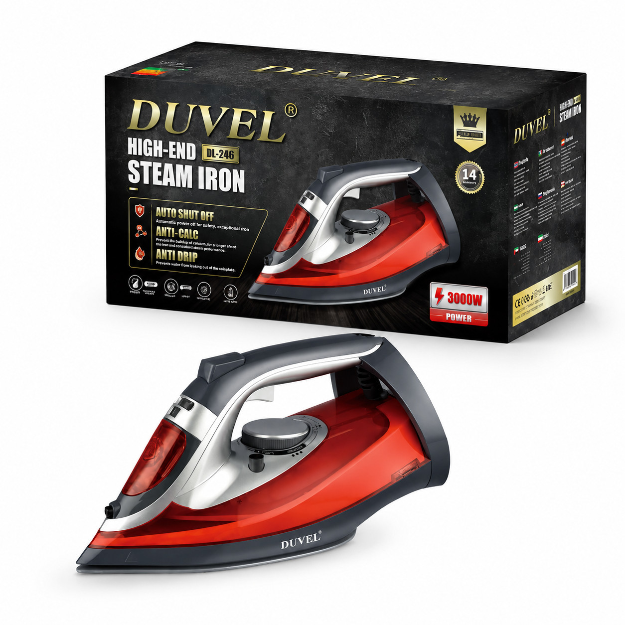 Ütü Duvel DL-246 3000W — 1