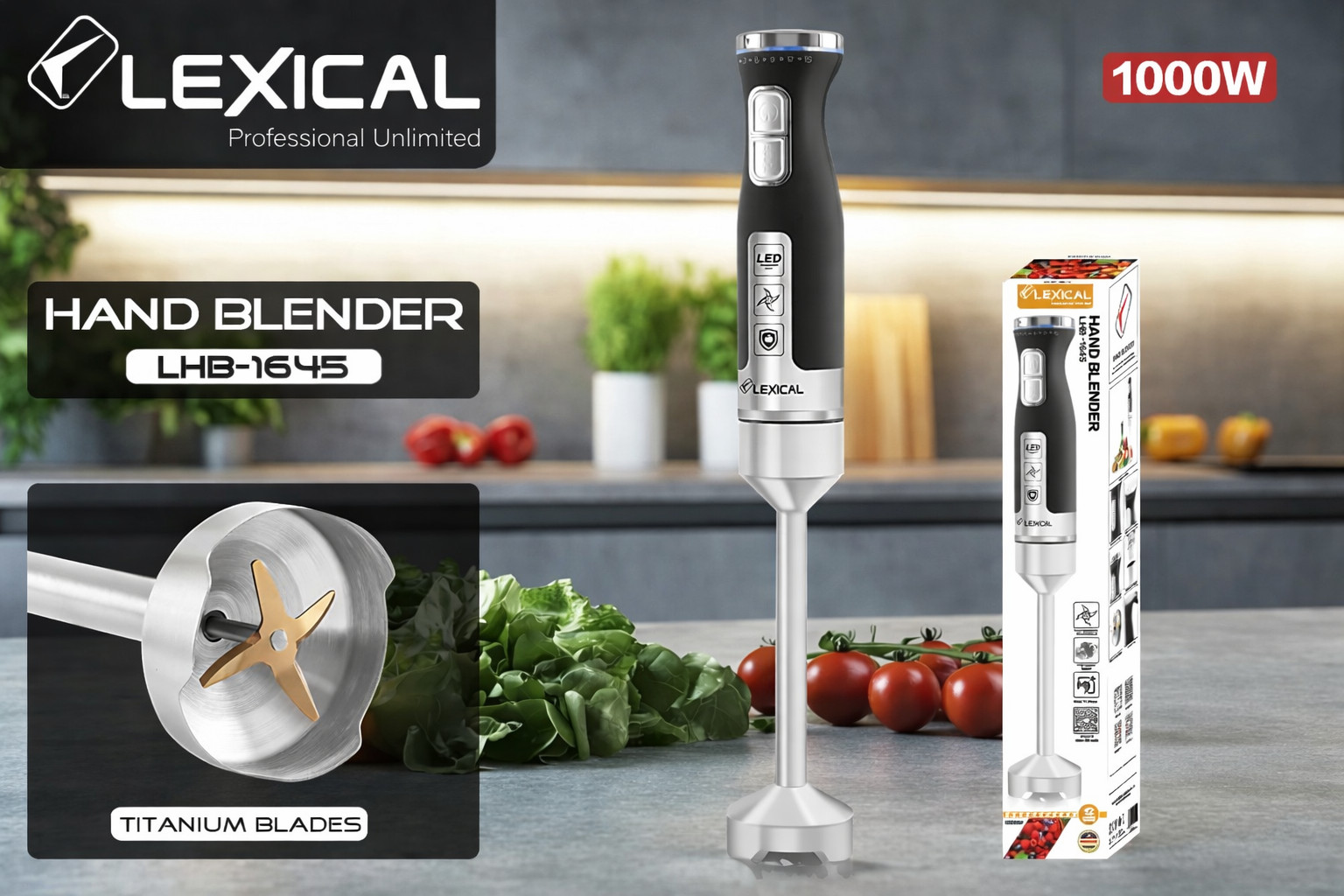 Portativ blender Lexıcal LHB-1645 — 1