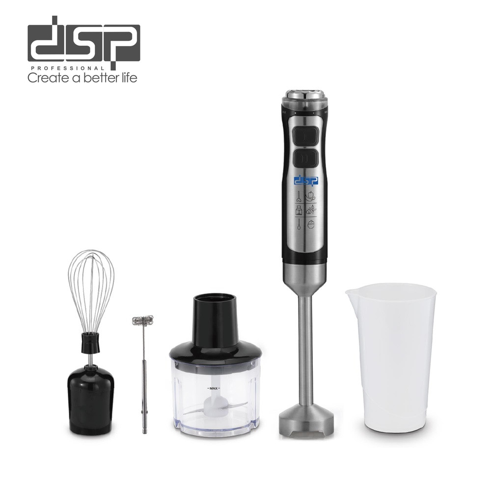 Blender DSP KM1187 (SH_ID_133), salınma, 0.7 l, gümüşü/qara — 1