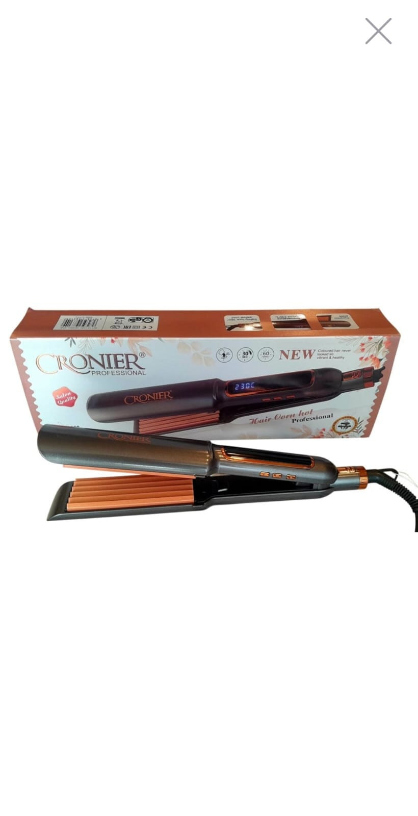 Saç üçün maşa-qofre Cronier-2038 — 1