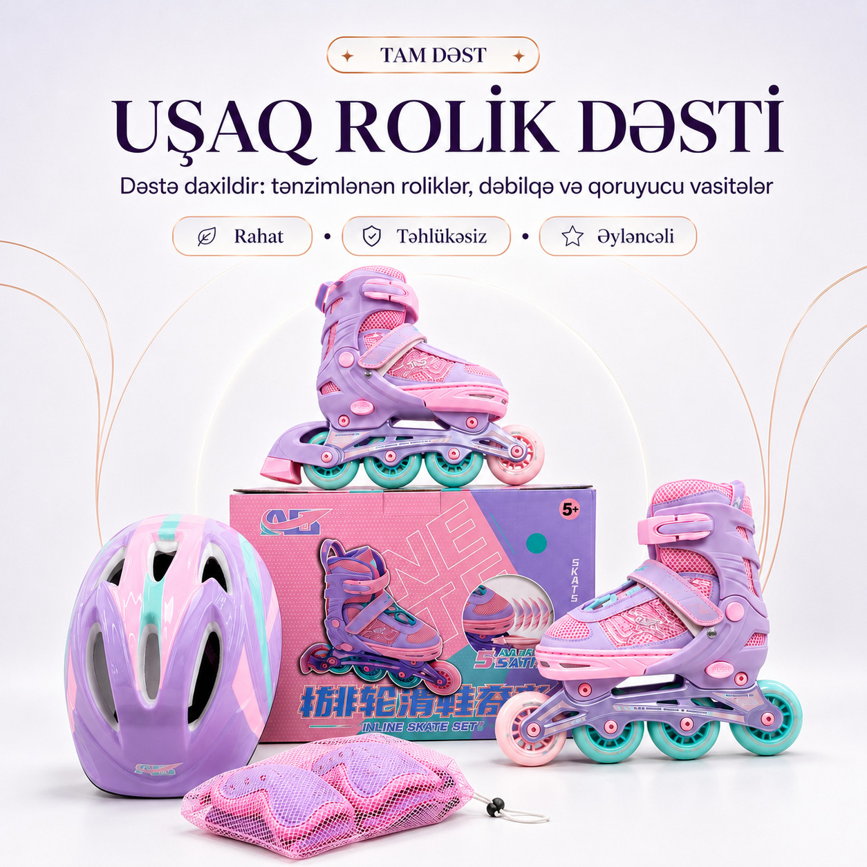 Roliklər, 10 yaşdan, Bənövşəyi — 1