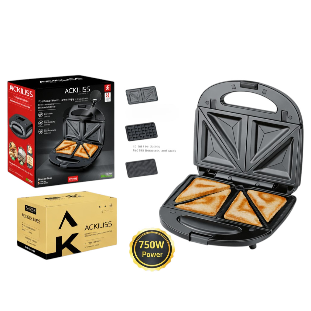 Sendviç cihazı Ackiliss ACL-540 Black — 1