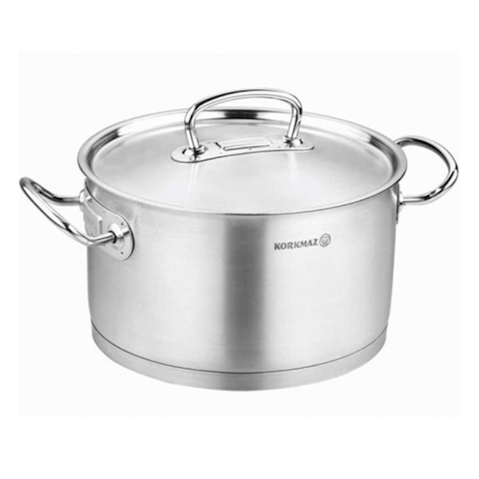 Qazan Korkmaz Proline A1162, 24х14 sm, 6.2 L, Gümüşü — 1