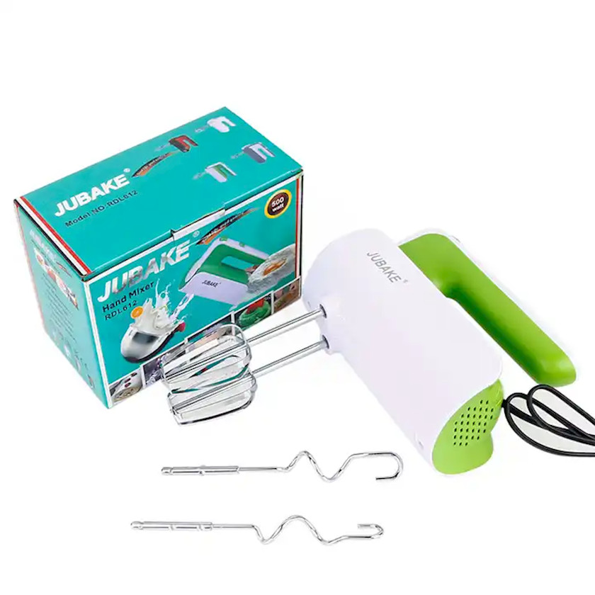 Mikser Jubake DVL_11589_190 Əl, 500 Vt, 5 sürət, plastik, ağ/yaşıl - DVL_11589_190 — 1