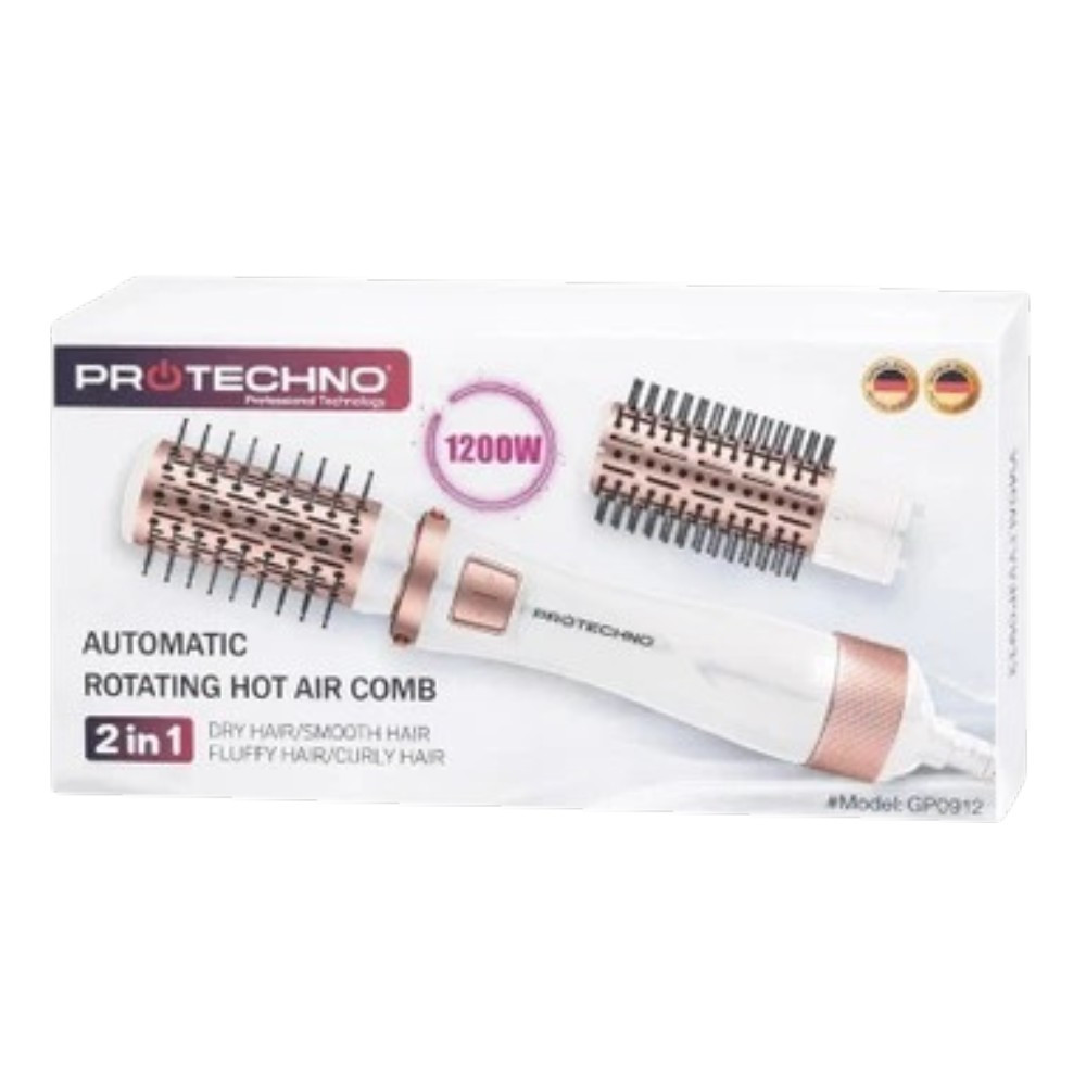 Fen-fırça ProTechno PRT0912WQ22 1200 W ağ 2 taxmalı. — 1