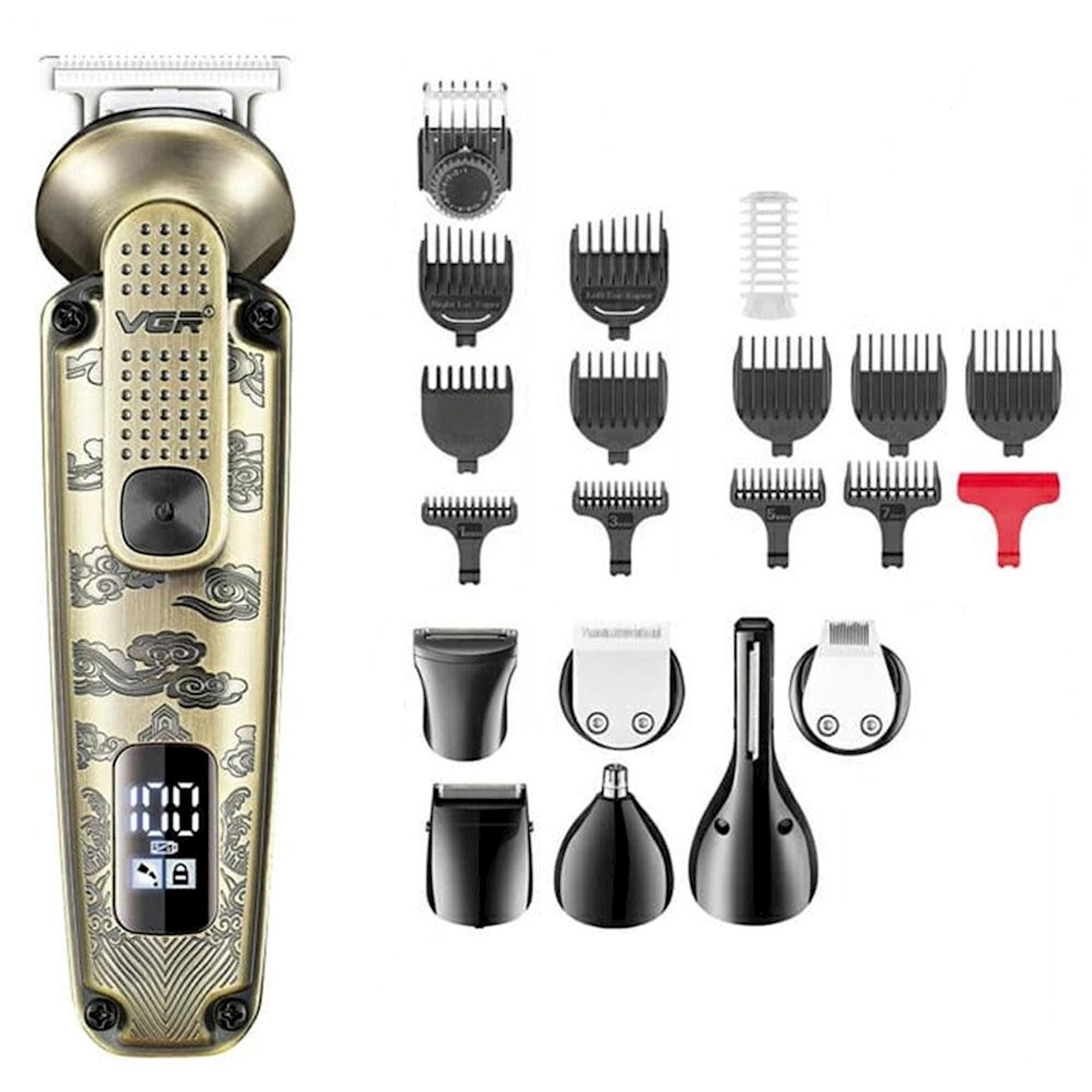 Trimmer VGR V-095 9 in 1 — 1