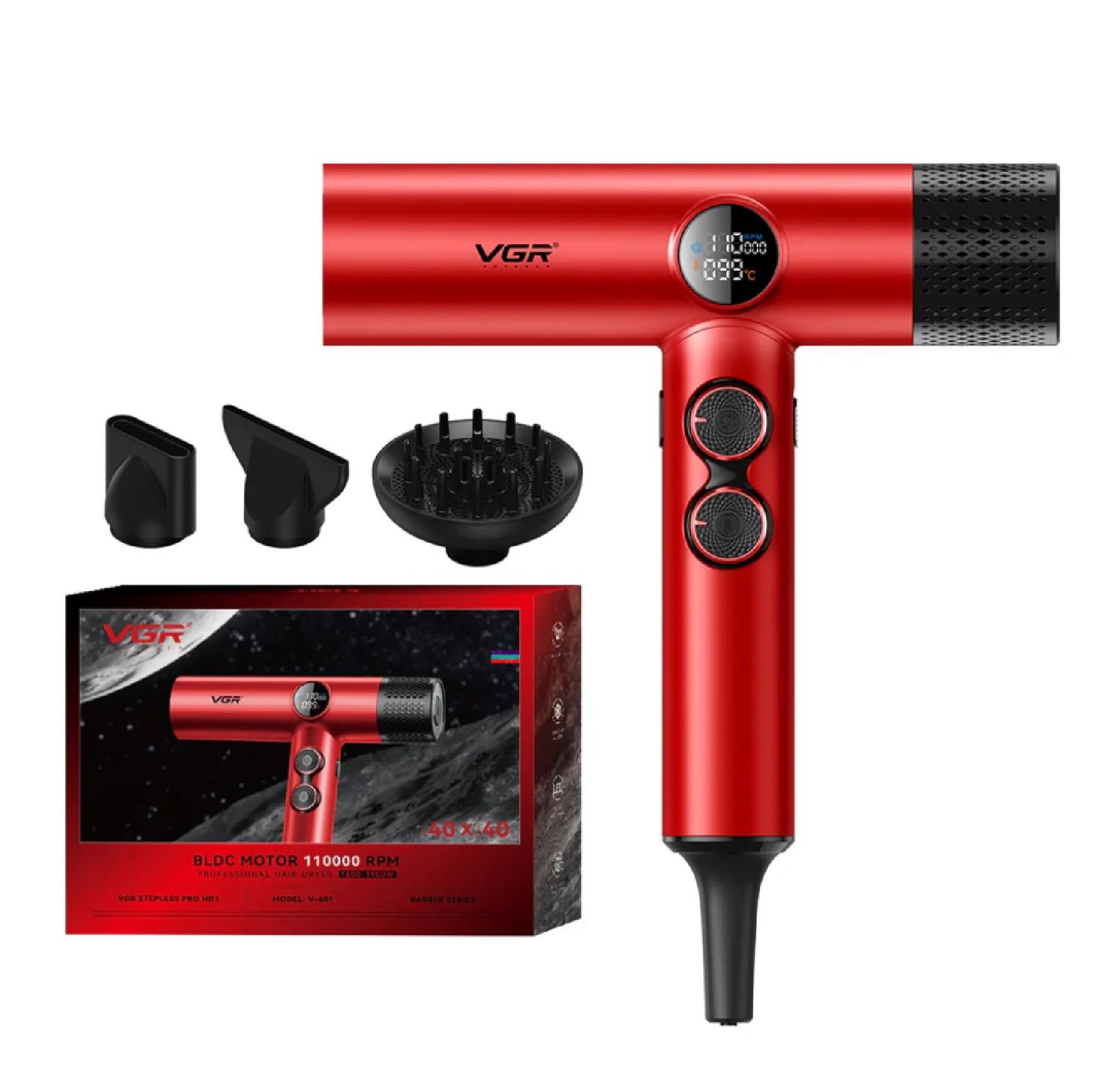 Fen VGR V-401 Red - VGR V-401 Red — 1