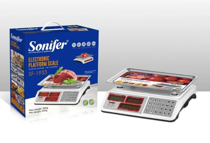 Sonifer SF-1933 AC110-220V Rəqəmsal Ev Mətbəx Tərəzi — 1