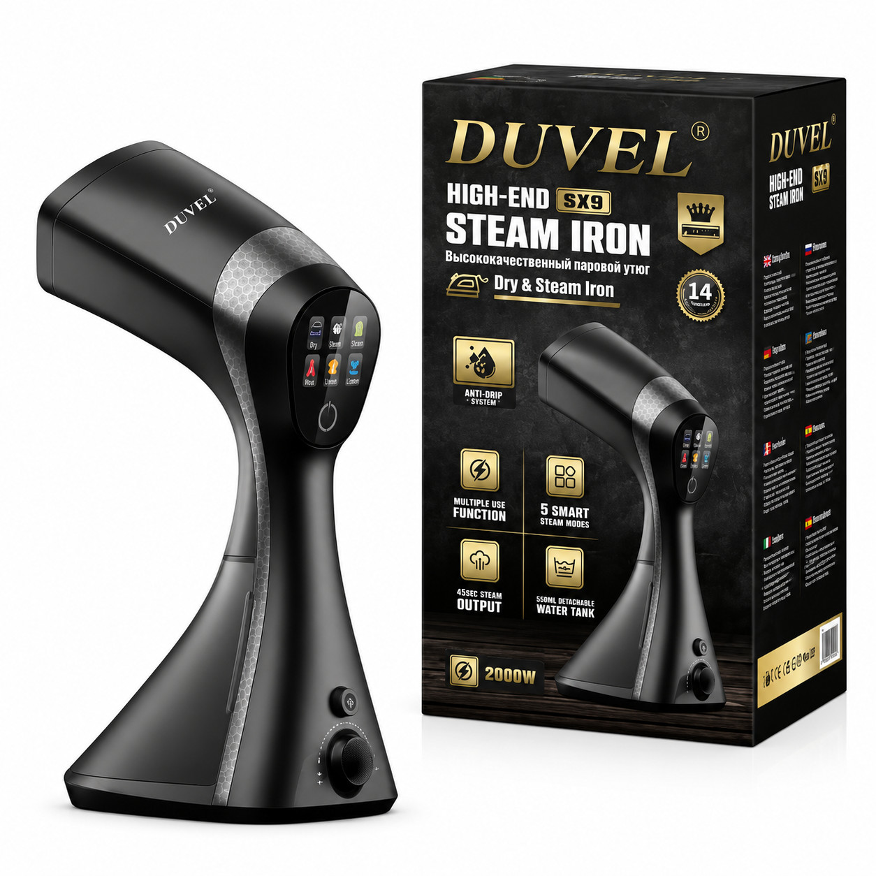 Əl buxarlayıcısı Duvel SX9 2000W — 1
