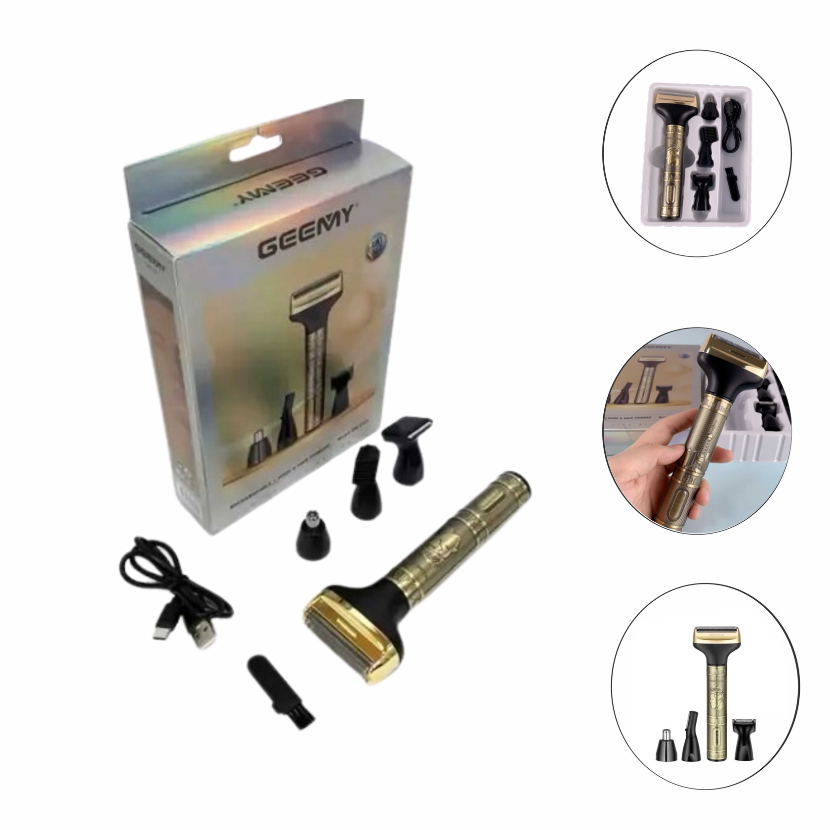 Kişi üçün elektrik ülgüc Geemy GM-3158 — 1