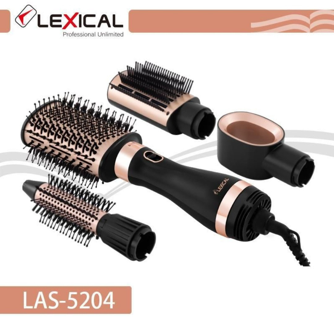Fen-fırça Lexical LAS-5204, 1000 Vt, Black/Gold — 1