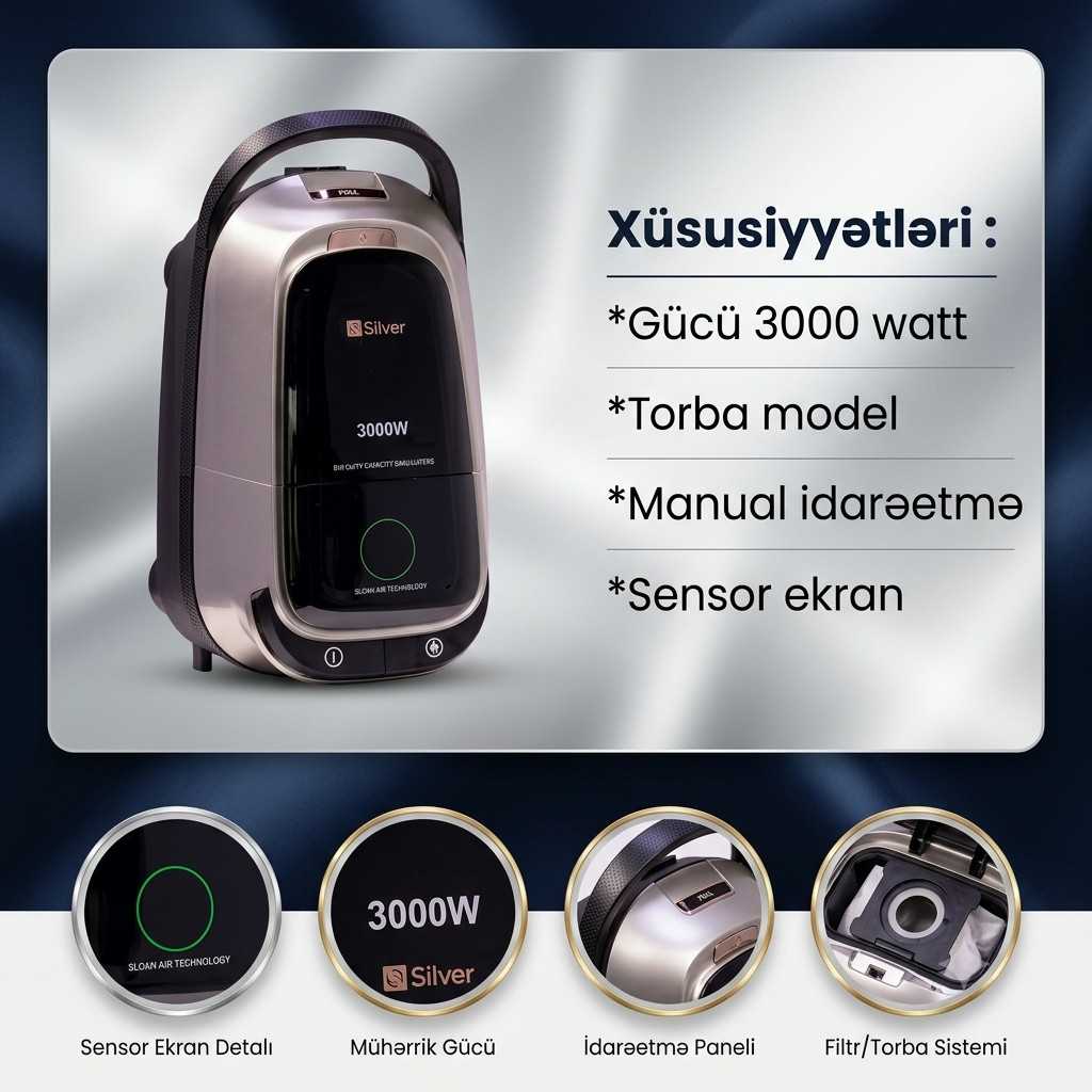 Tozsoran Silver sl06, 3000 Vt, 2.8 l — 1