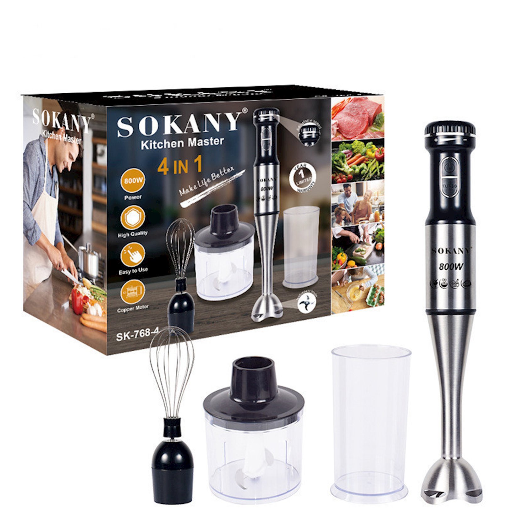 Blender Sokany WK-768-4 — 1