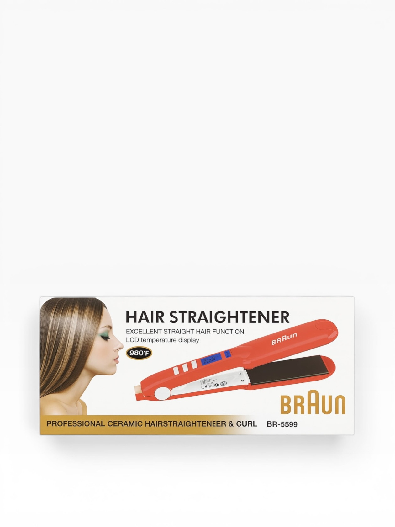 Saç üçün düzləşdirici NS BR-5599, 480 W — 1
