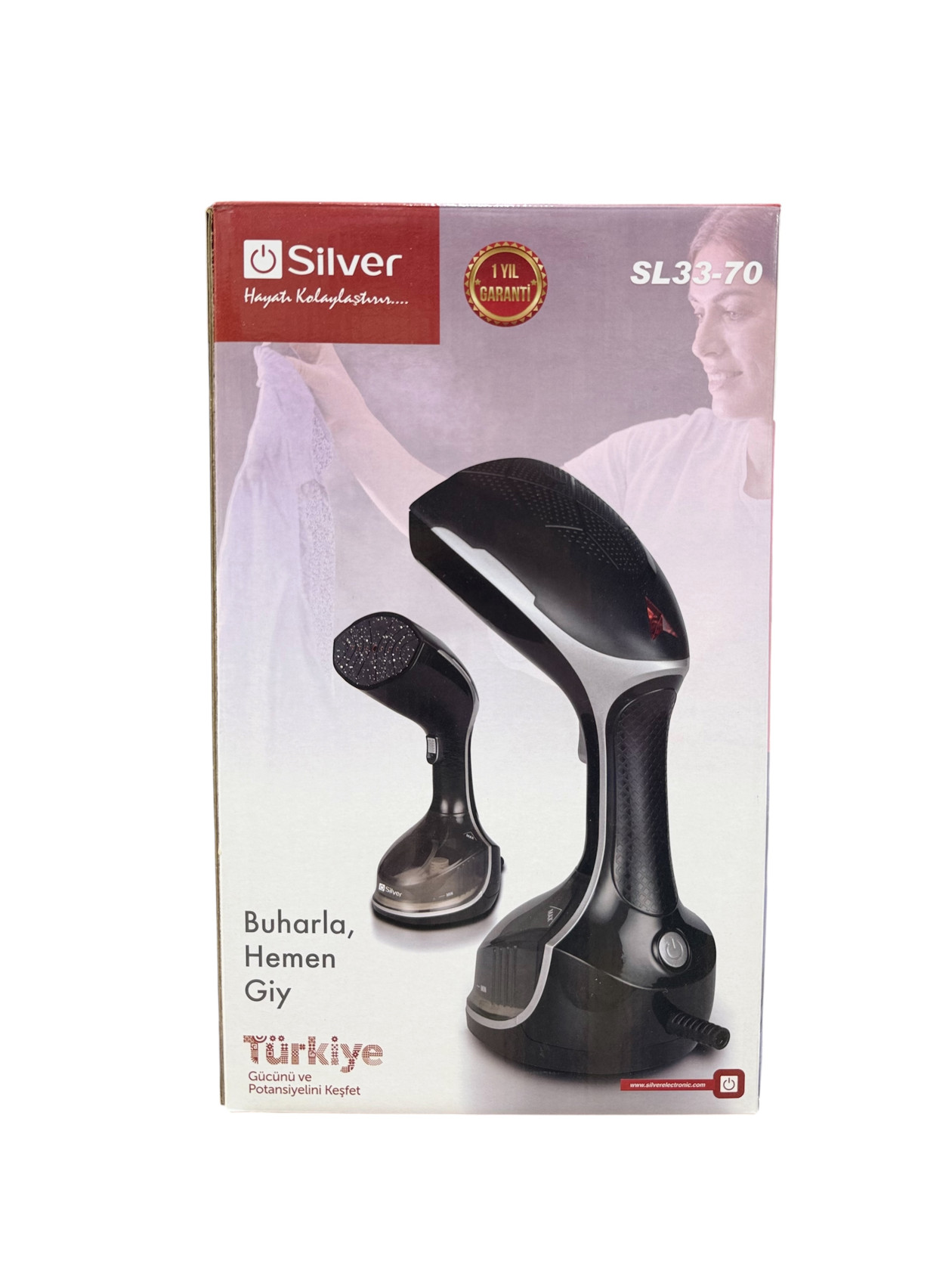 Əl buxarlandırıcısı silver sl33-70 — 1