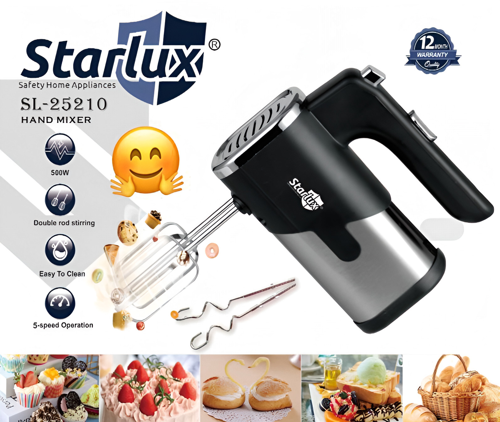 Mikser Starlux SL-25210 500W. — 1
