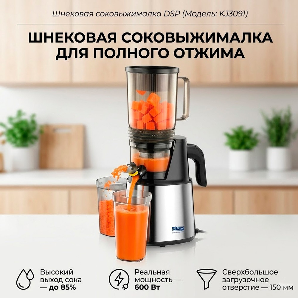 Şirəçəkən DSP, SH_ID_131 KJ3091, 600 Vt, 0.6 L, qara/gümüşü — 1