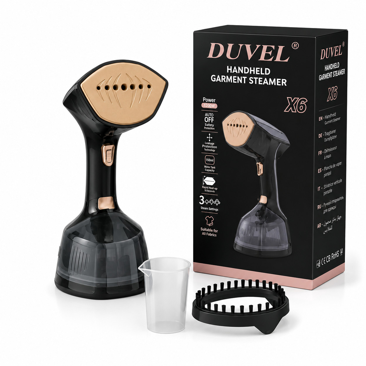 Əl buxarlayıcısı Duvel X6 1200W — 1