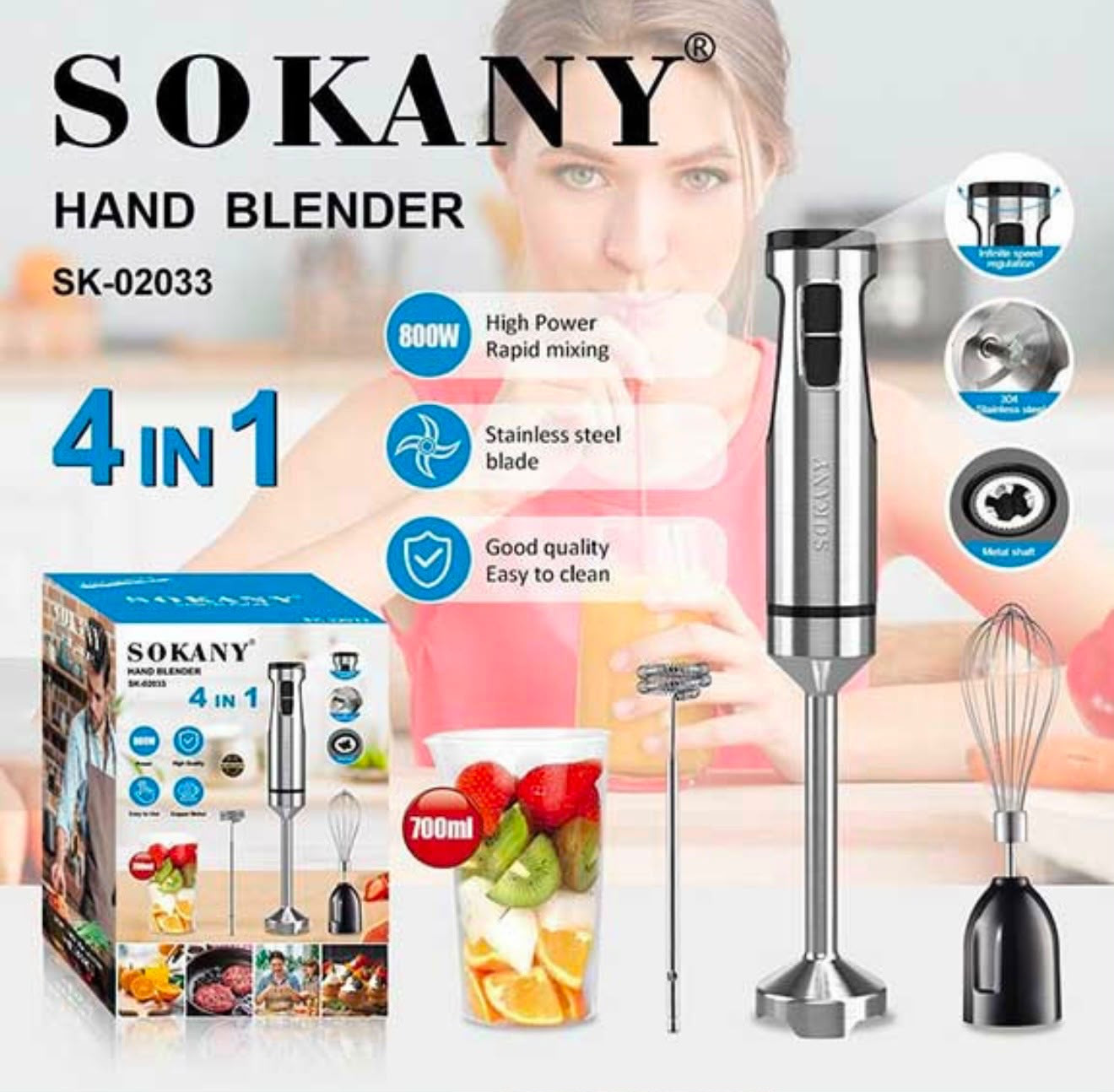 Blender Sokany SK-02033 — 1