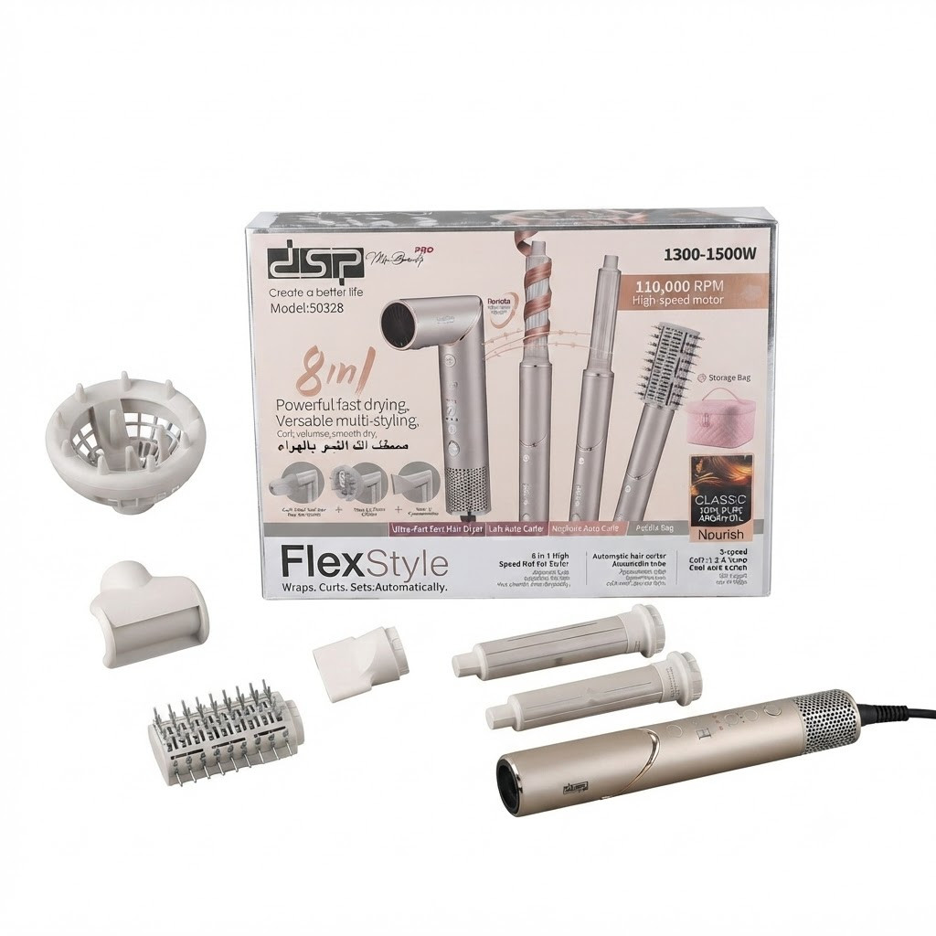 Multistayler DSP FlexStyle 50328, 1500 Vt, Boz, 6 taxma — 1