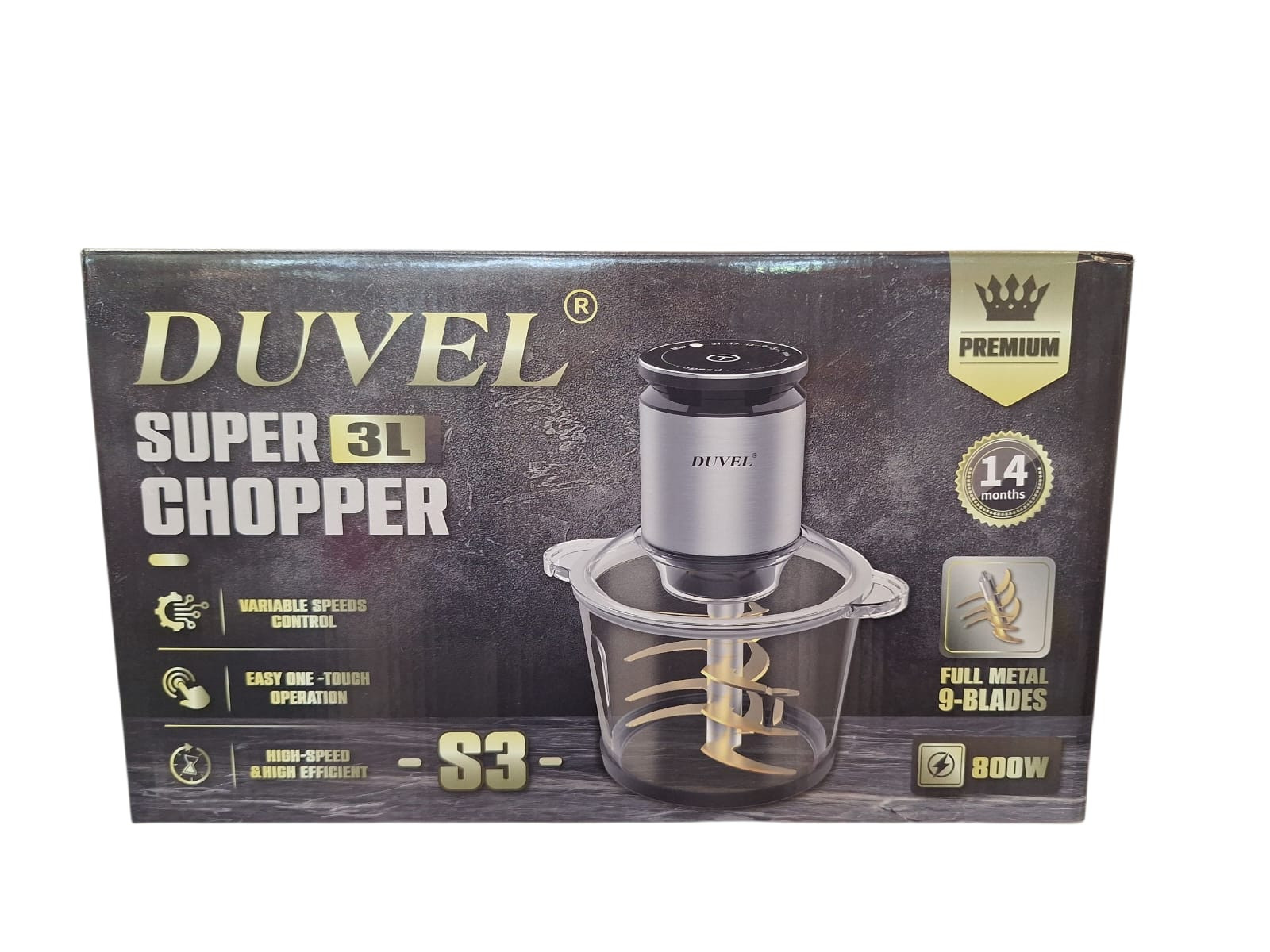 Doğrayıcı Duvel S3, 3 l — 1