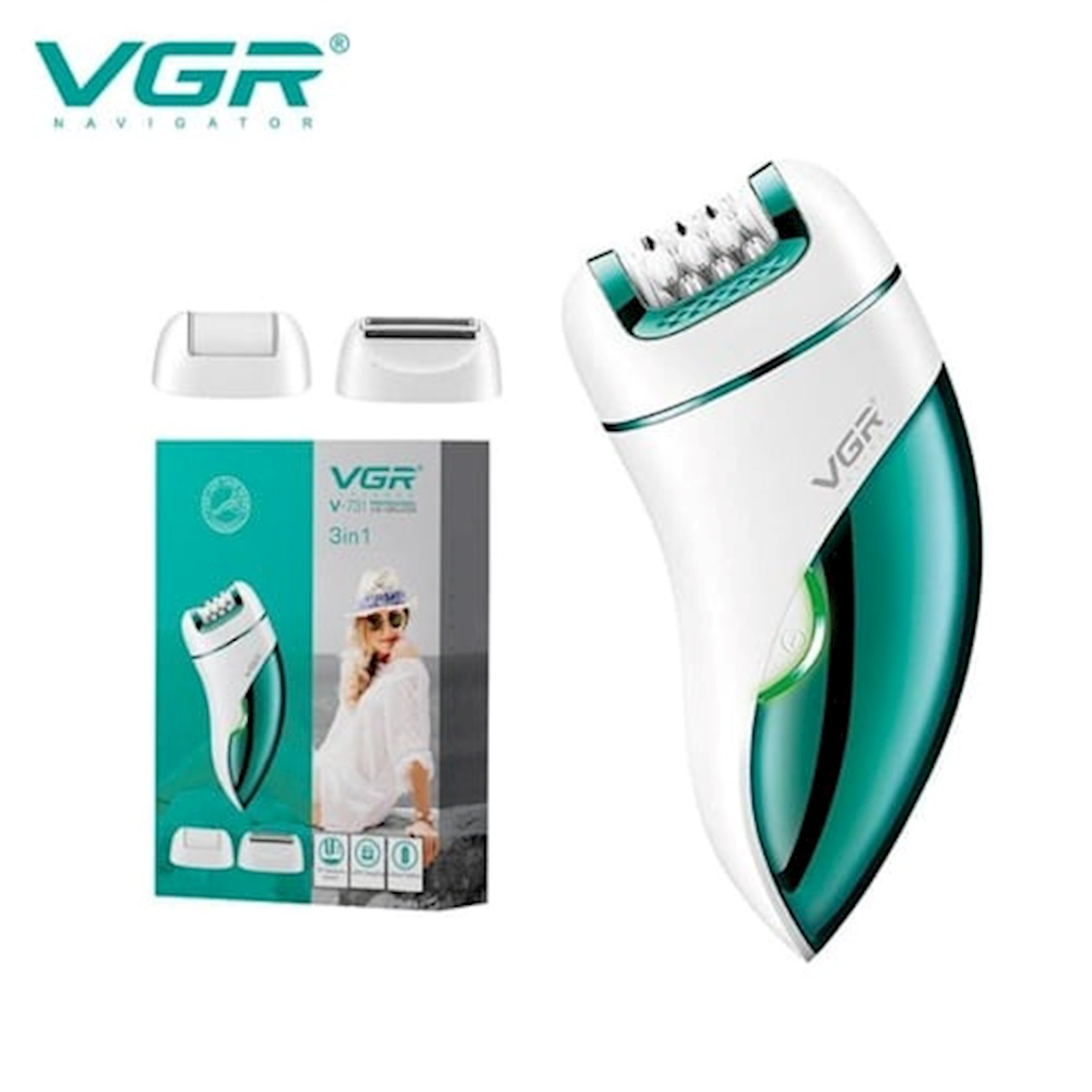 Epilyator VGR V-731 3in1 — 1