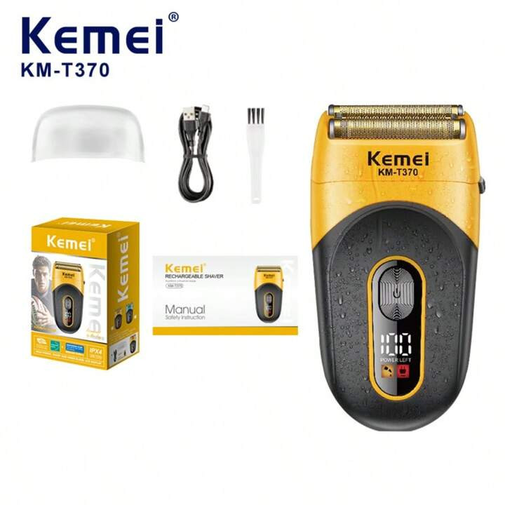 Elektrikli təraş maşını Kemei KM-T370 — 1