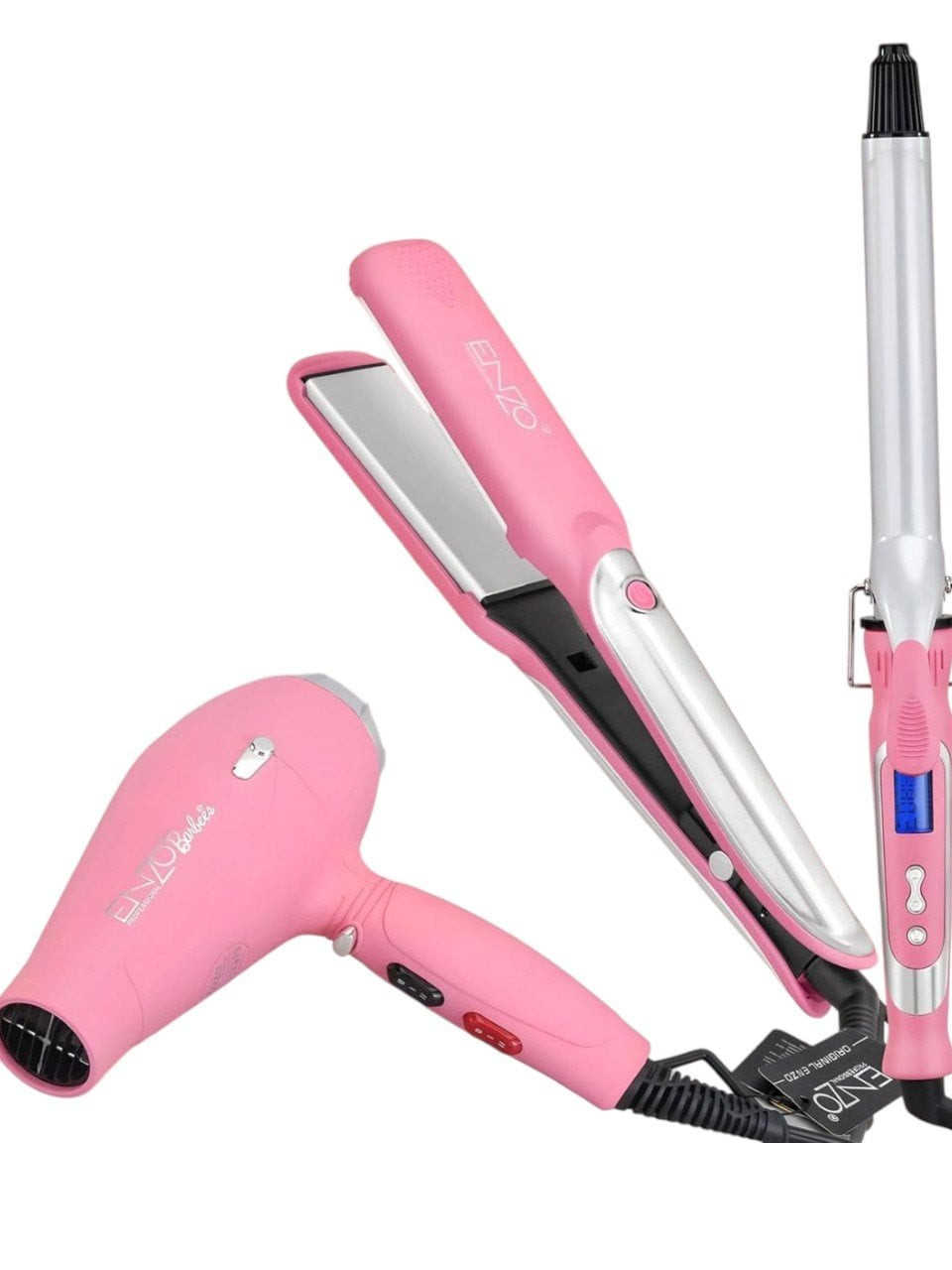 Fen və stayler dəsti Enzo Barbees EN-6305B, 1845 W, ion texnologiyası, 21,000 rpm (DespcityEc94) — 1
