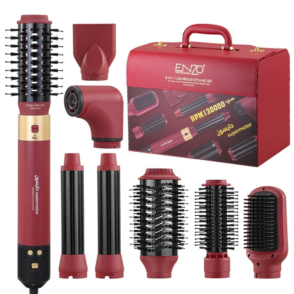 Fen-fırça Enzo 8-in-1 TX, 1500W — 1