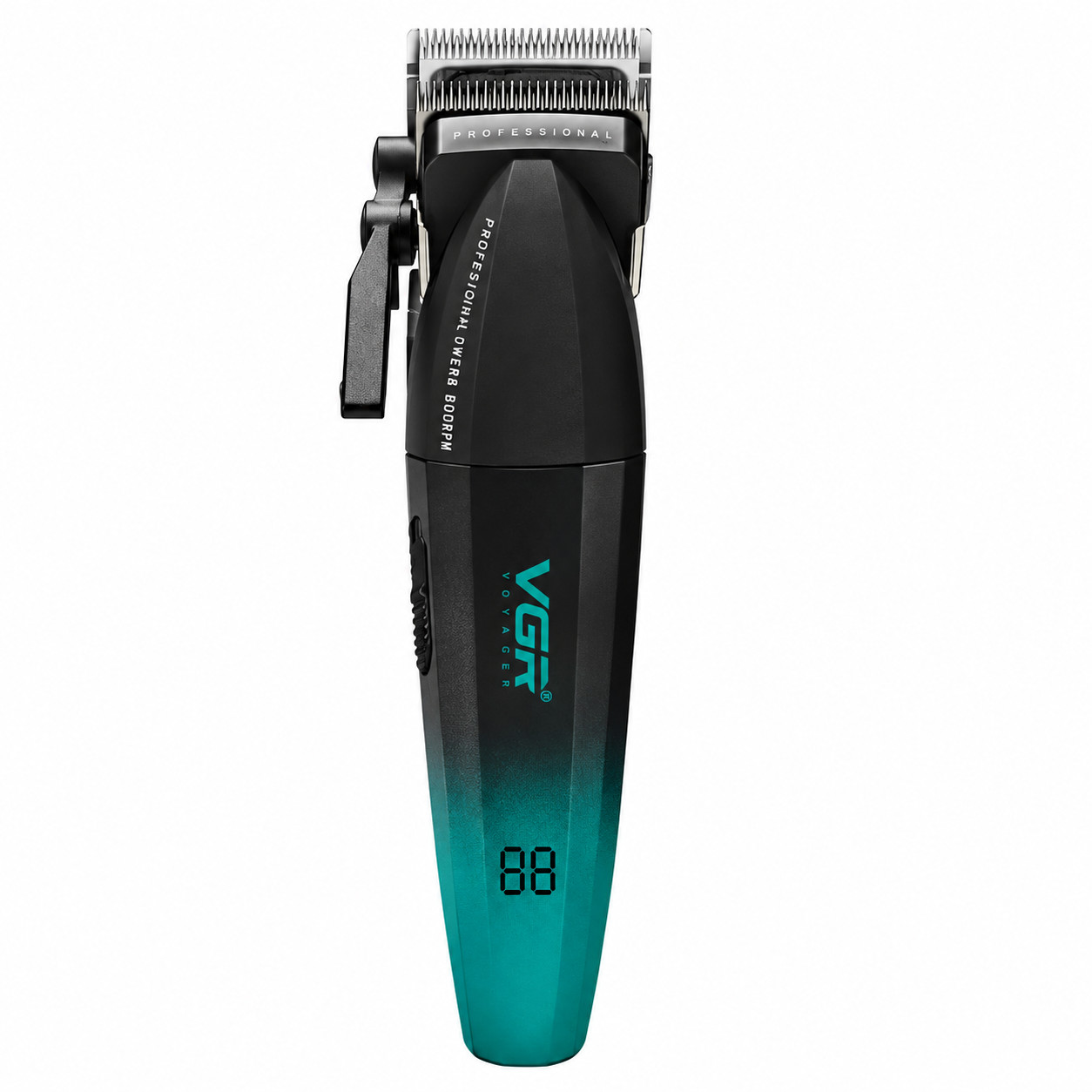 Saç kəsimi üçün universal cihaz VGR V-003 Professional Salon Series, qara/yaşıl — 1